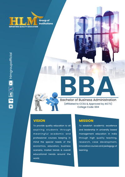 BBA brochure