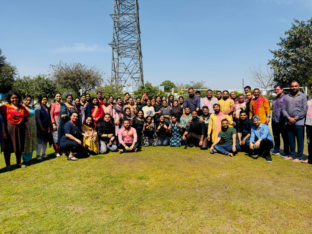 Holi Celebrations at HLM Group of Institutions 