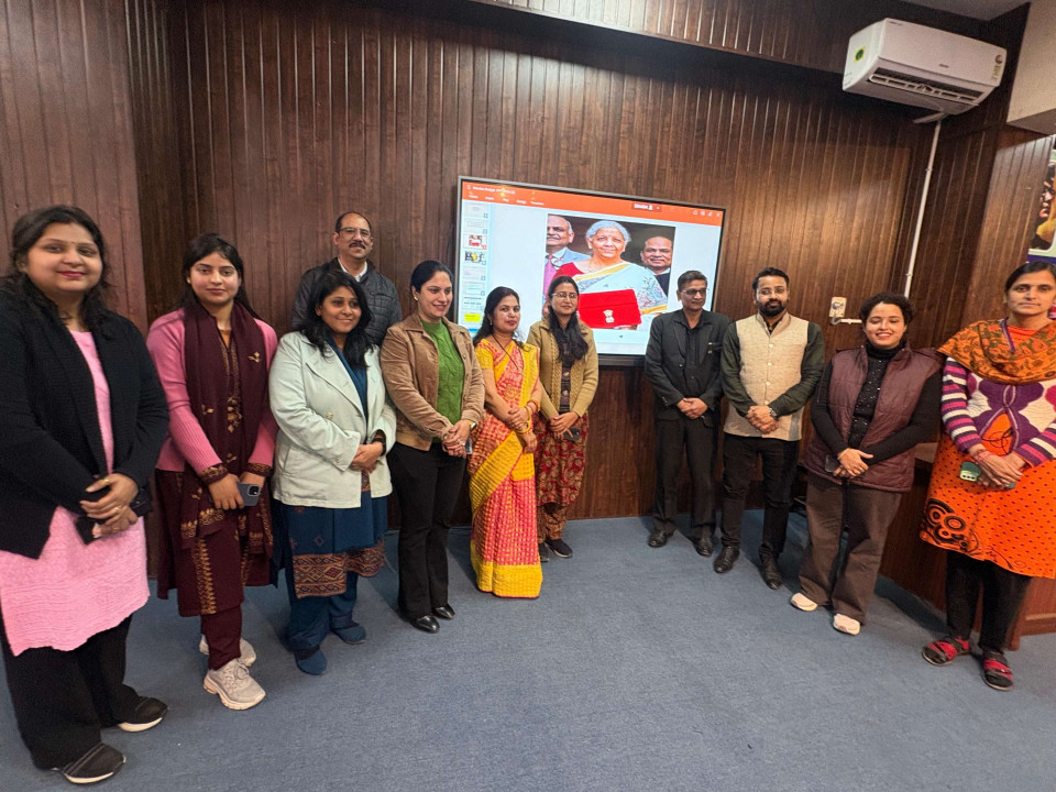HLM College successfully organized an engaging and insightful event centered on the Union Budget 2026
