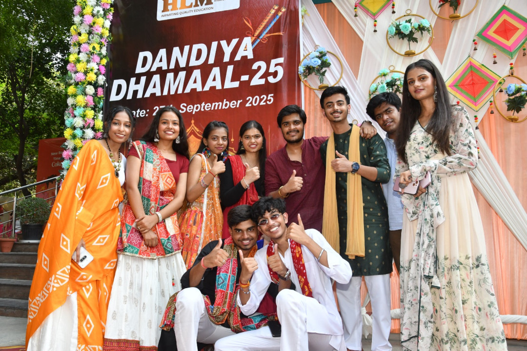 Dandiya Dhamaal celebrates in HLM Group of Institutions